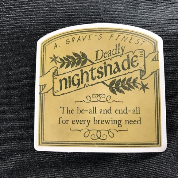 Nightshade witchy Sorceress Supreme Potion B0ttle Label Sticker - Picture 2 of 7